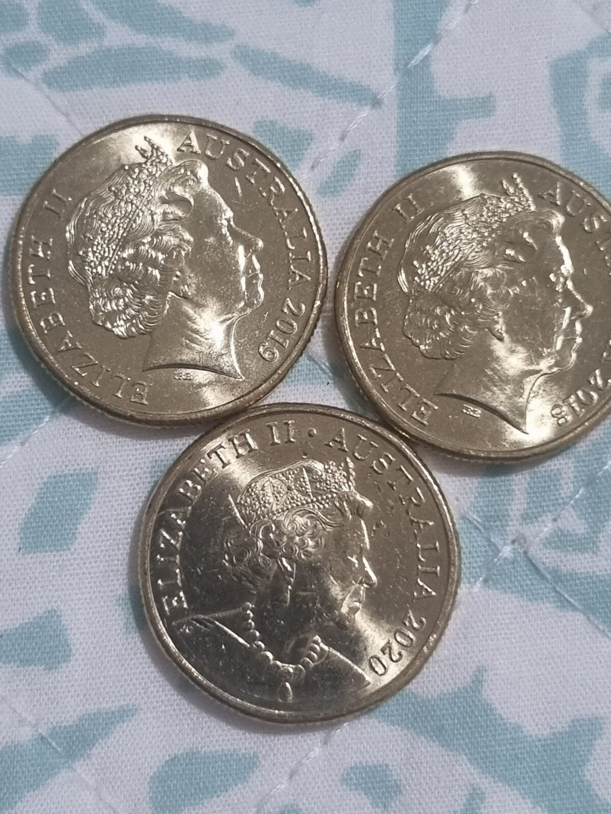  2018 , 2019 IRB , 2020 JC One Dollar Coins Uncirculated $1