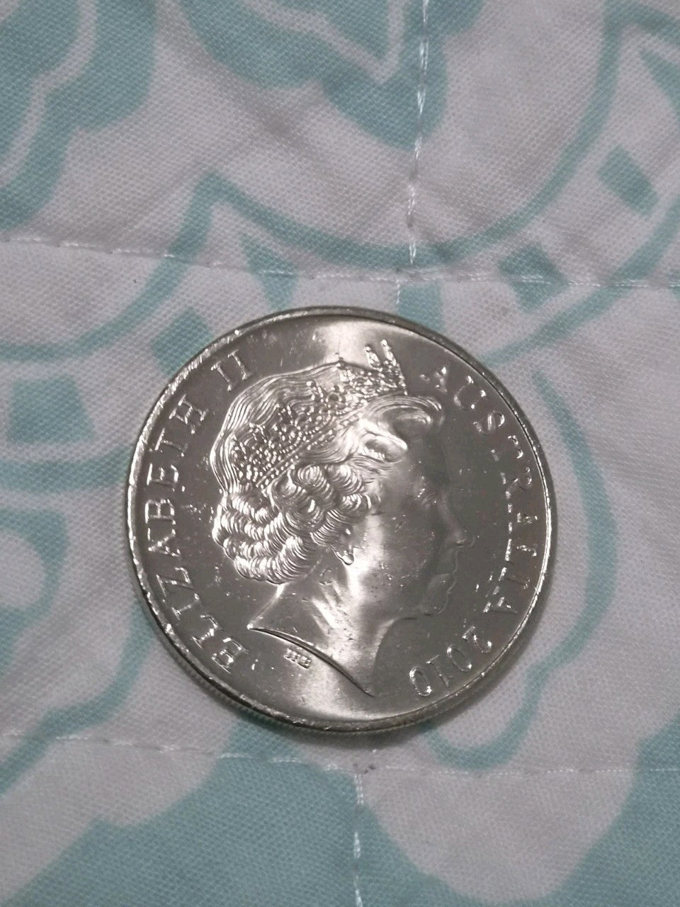 2010 UNC 20 Cent Tax Office Coin Uncirculated 