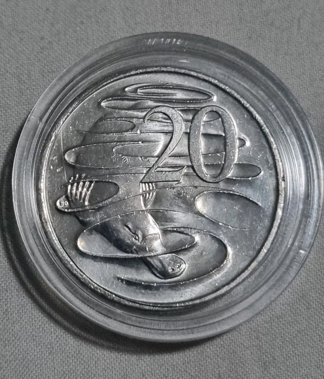 2024 UNC 20 Cent Platypus Coin in Capsule