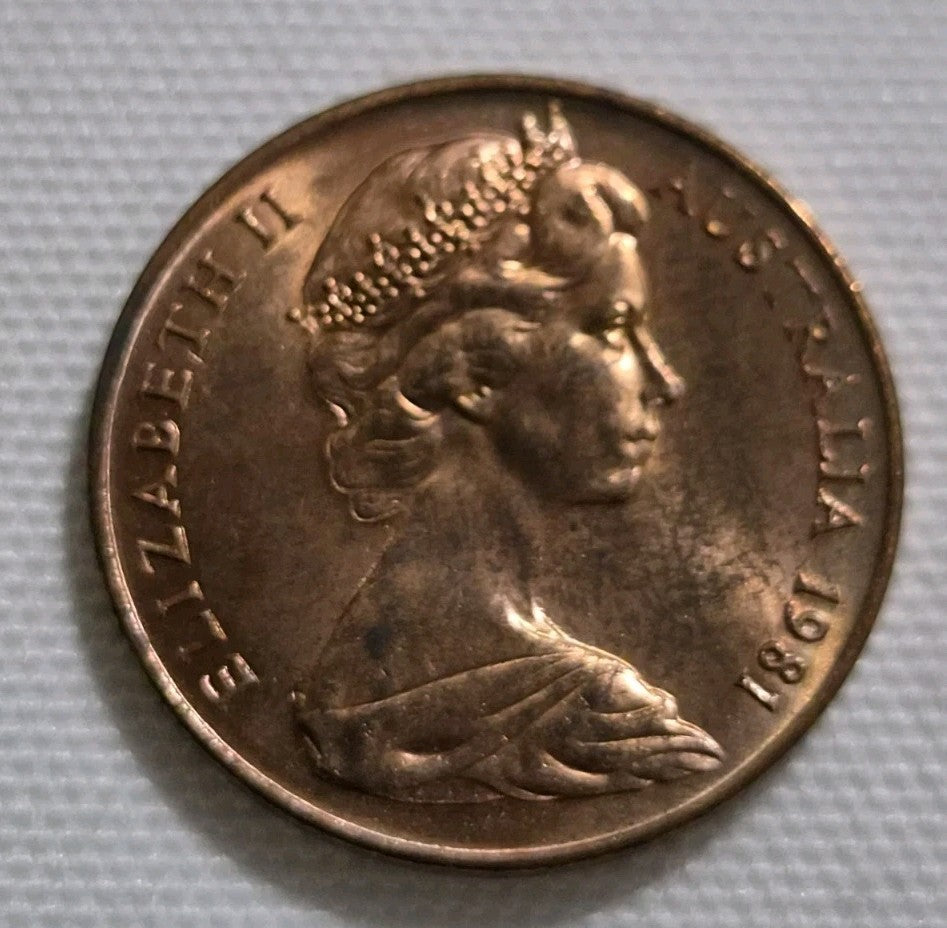 1981 Uncirculated Two Cent Coin