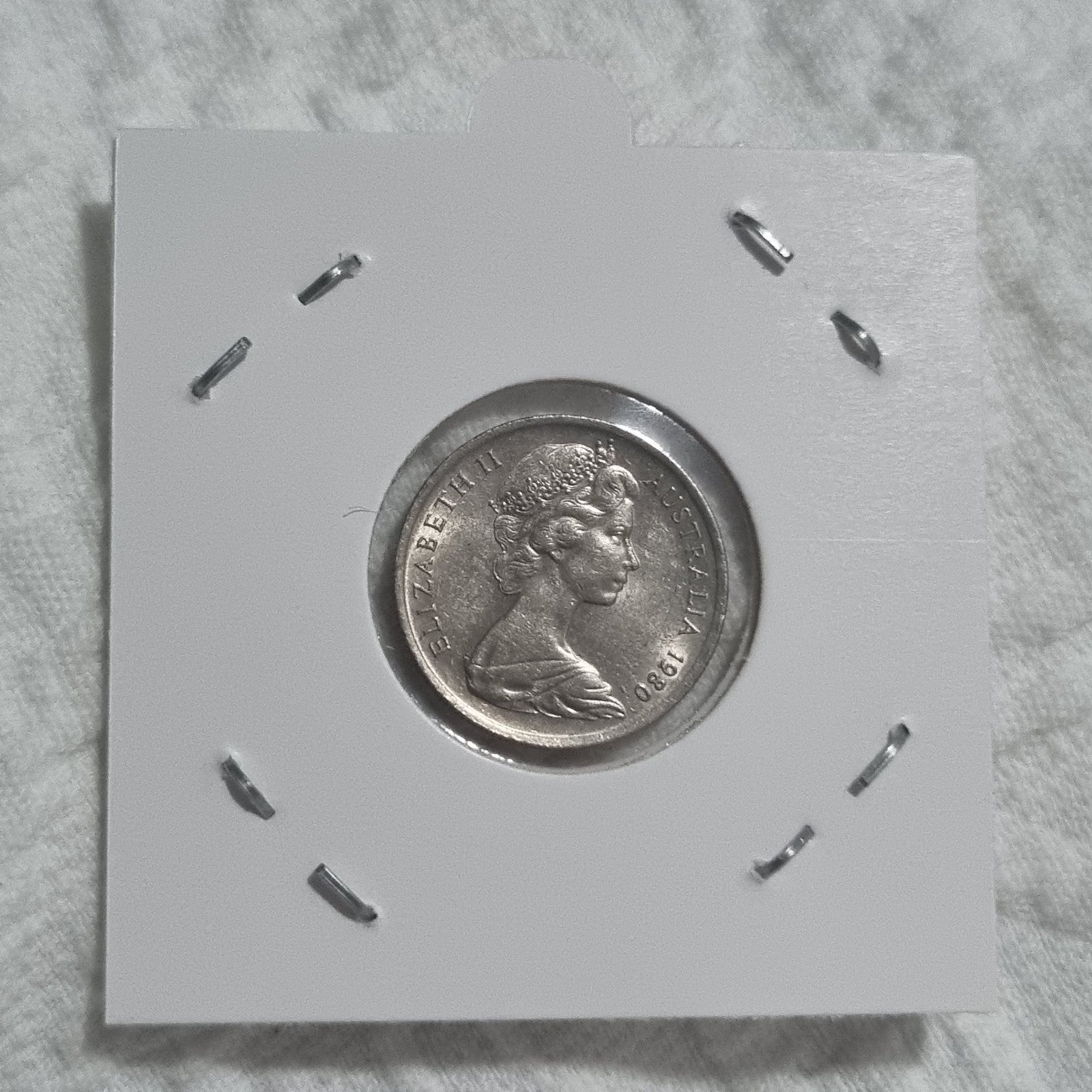 1980 5c Five Cent Coin Uncirculated 