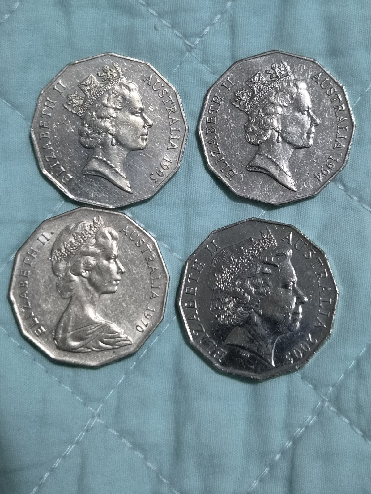 4 x 50 Cent Coins - Commemorative 