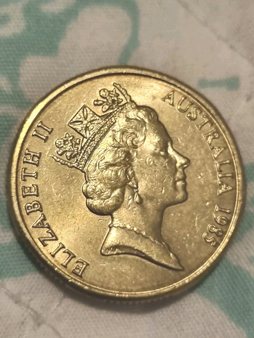1985 Australia 1 Dollar - Elizabeth II Mob of Roos Coin
