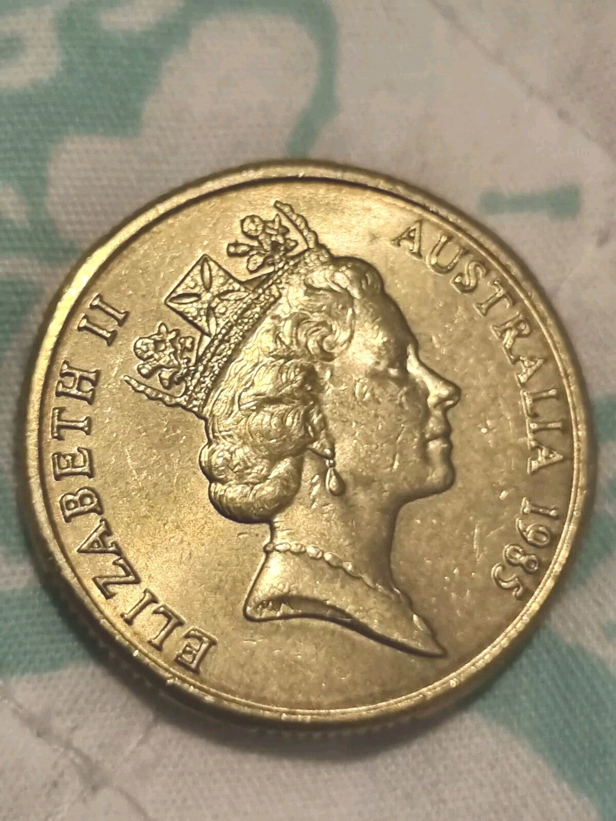 1985 Australia 1 Dollar - Elizabeth II Mob of Roos Coin