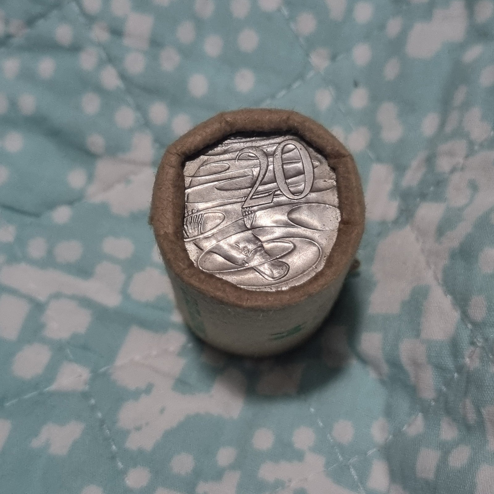 1980 20 Cent Coin RAM Roll  - UNC 