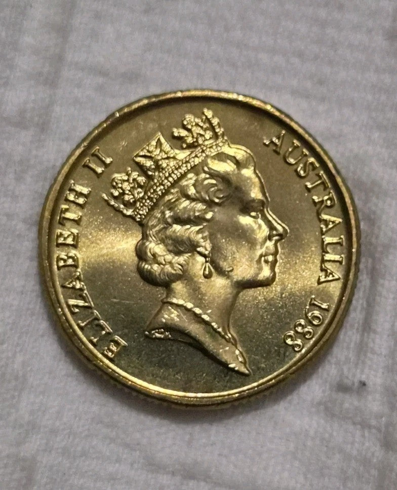 1988 UNC $1 Bicentenary Kangaroo One Dollar Coin