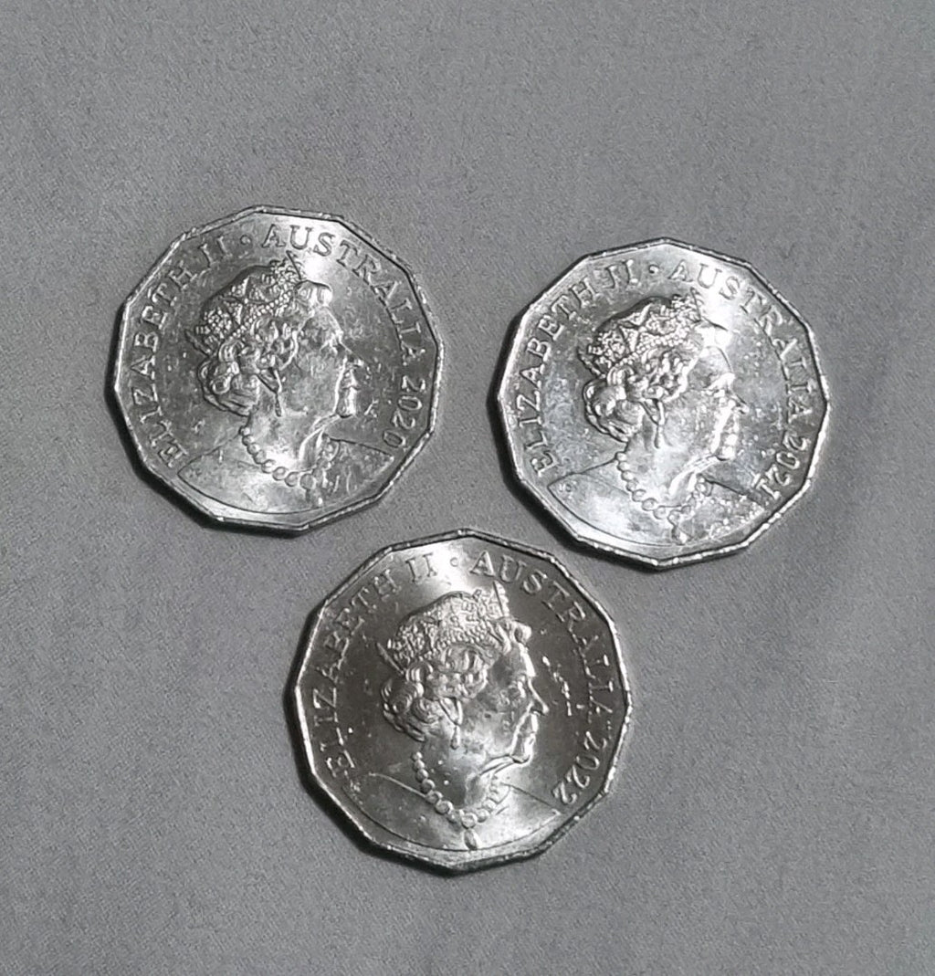 2021 50 CENT COIN - 50c -  LOWER MINTAGE - JC 