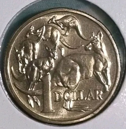 1990 Choice Uncirculated $1 Coin in 2x2 One Dollar From Mint Set