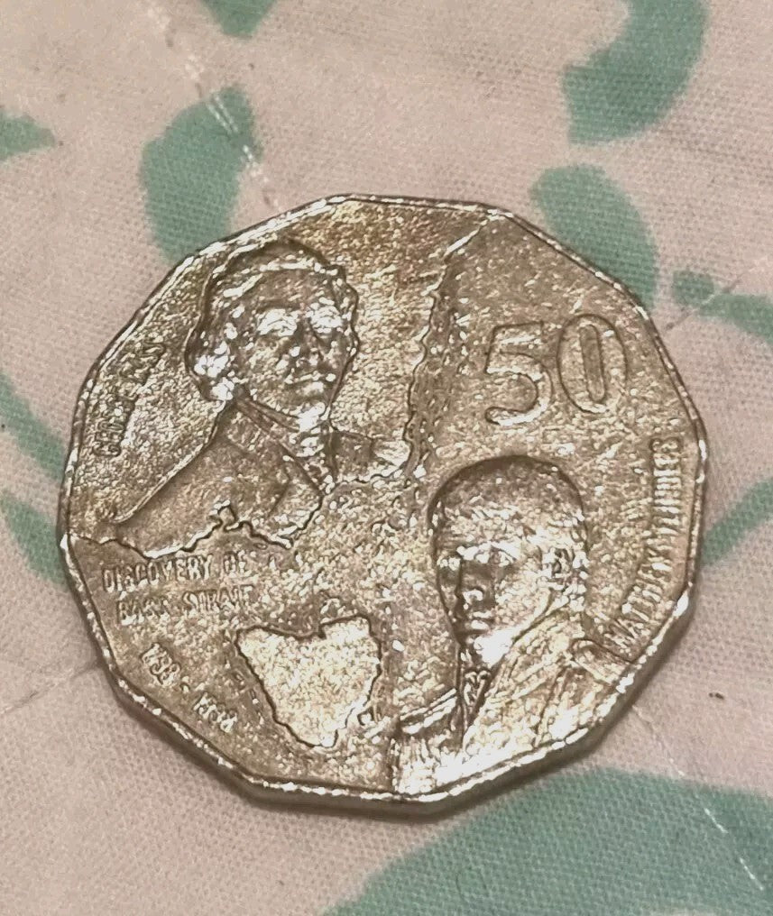 1998 Bass & Flinders 50 Cent Coin - Circulated