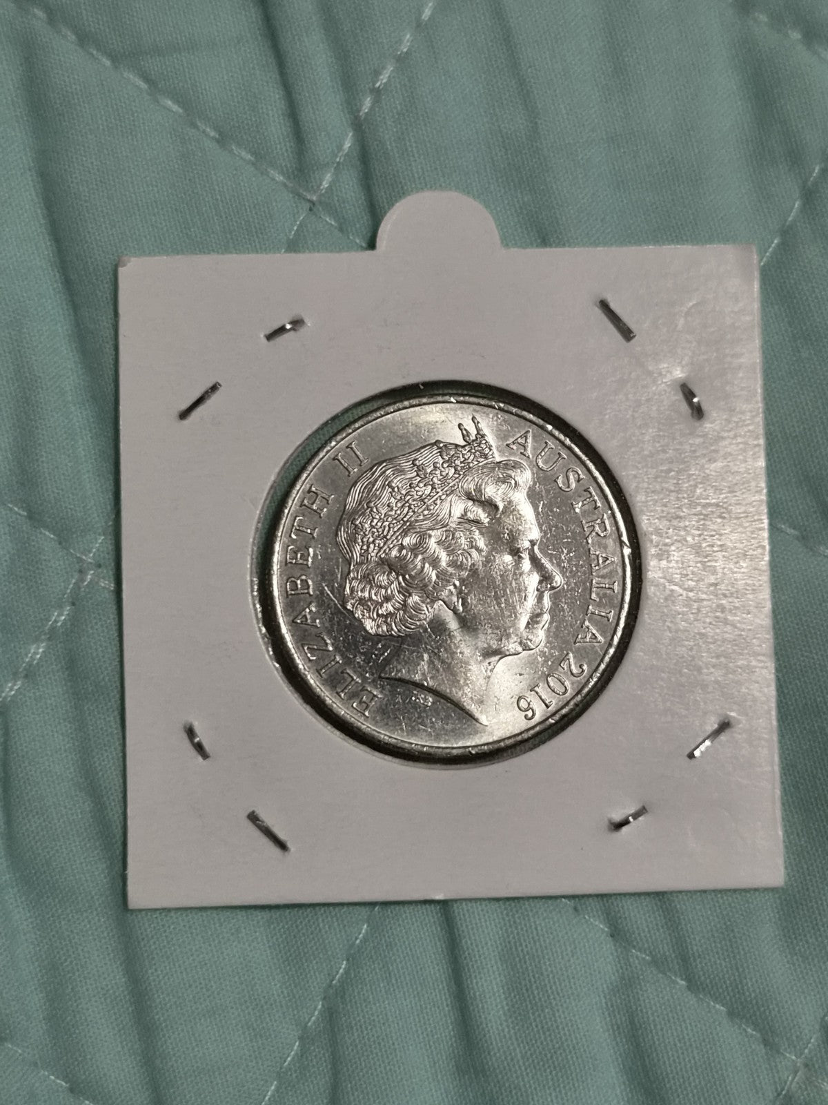 2016 20 Cent Coin - Lightly Circulated Condition In 2x2 Holder 