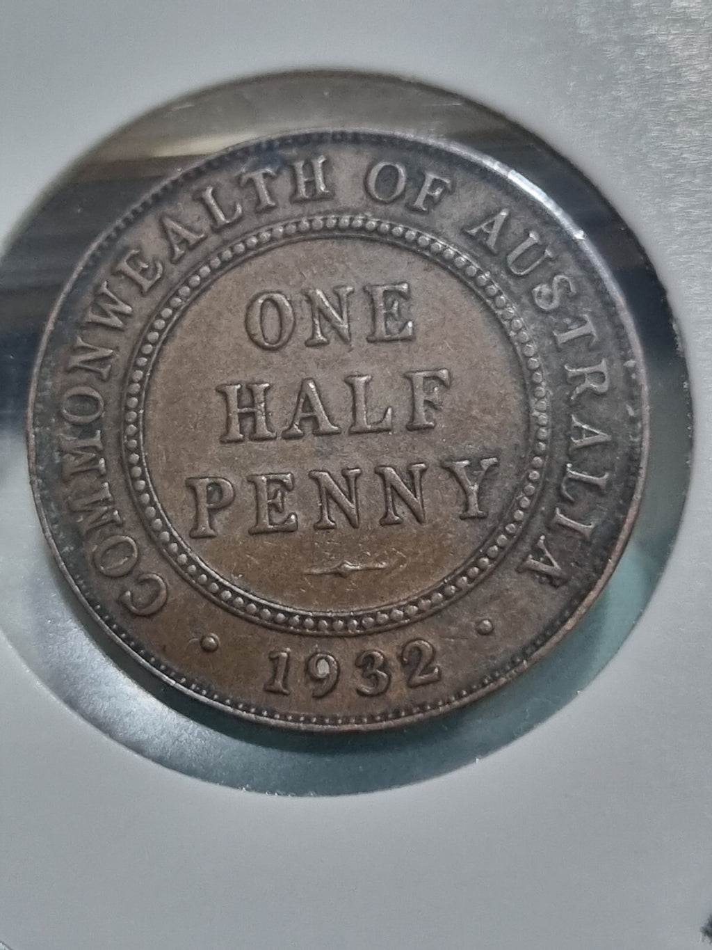 1932 Australian Half Penny