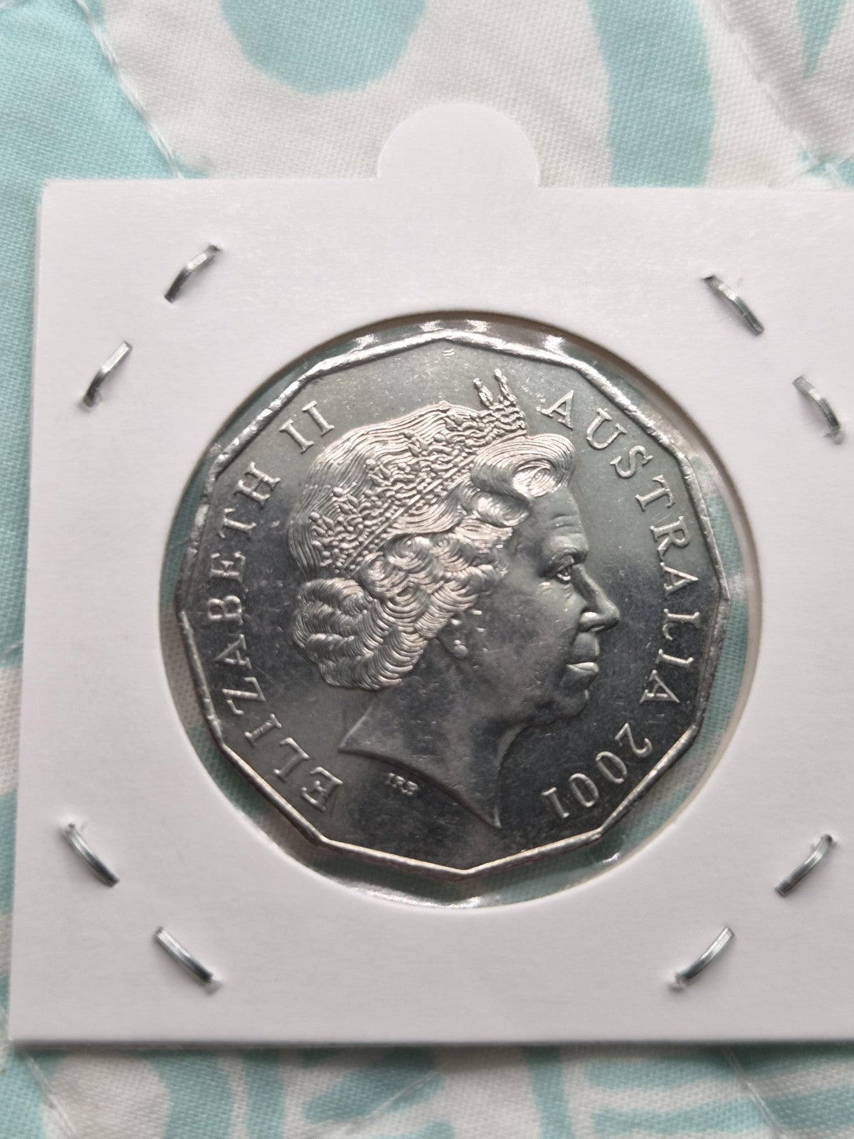 2001 50 Cent Centenary Of Federation - Western Australia