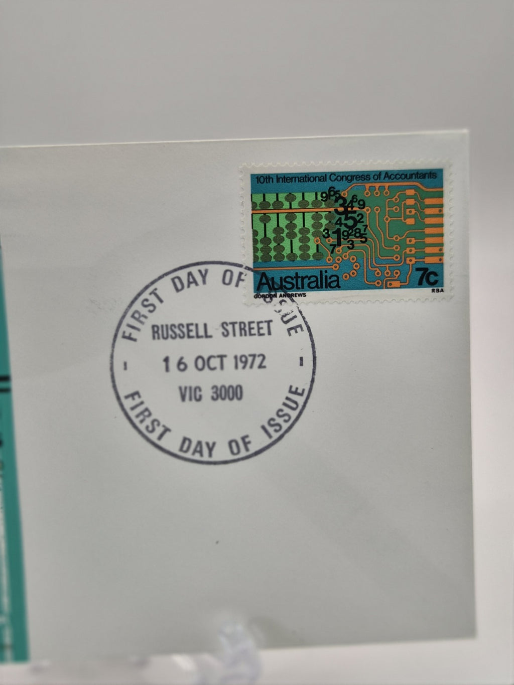 10TH International Accountancy Congress - Russell St FDC First Day Cover 