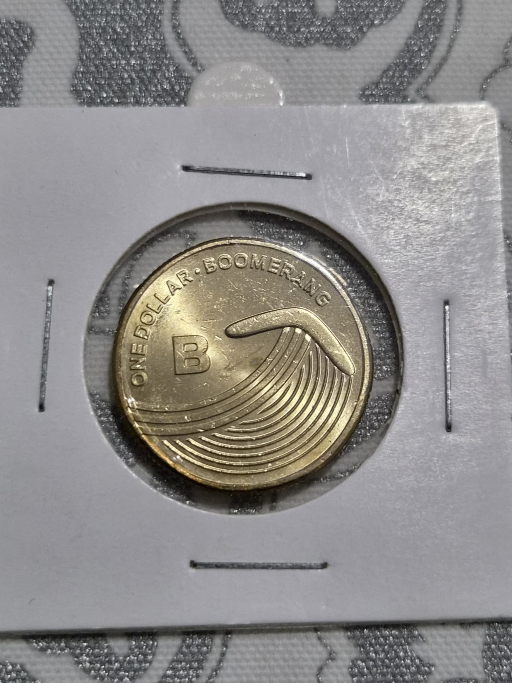 2019 - B - Boomerang - $1 - One Dollar GACH aUNC