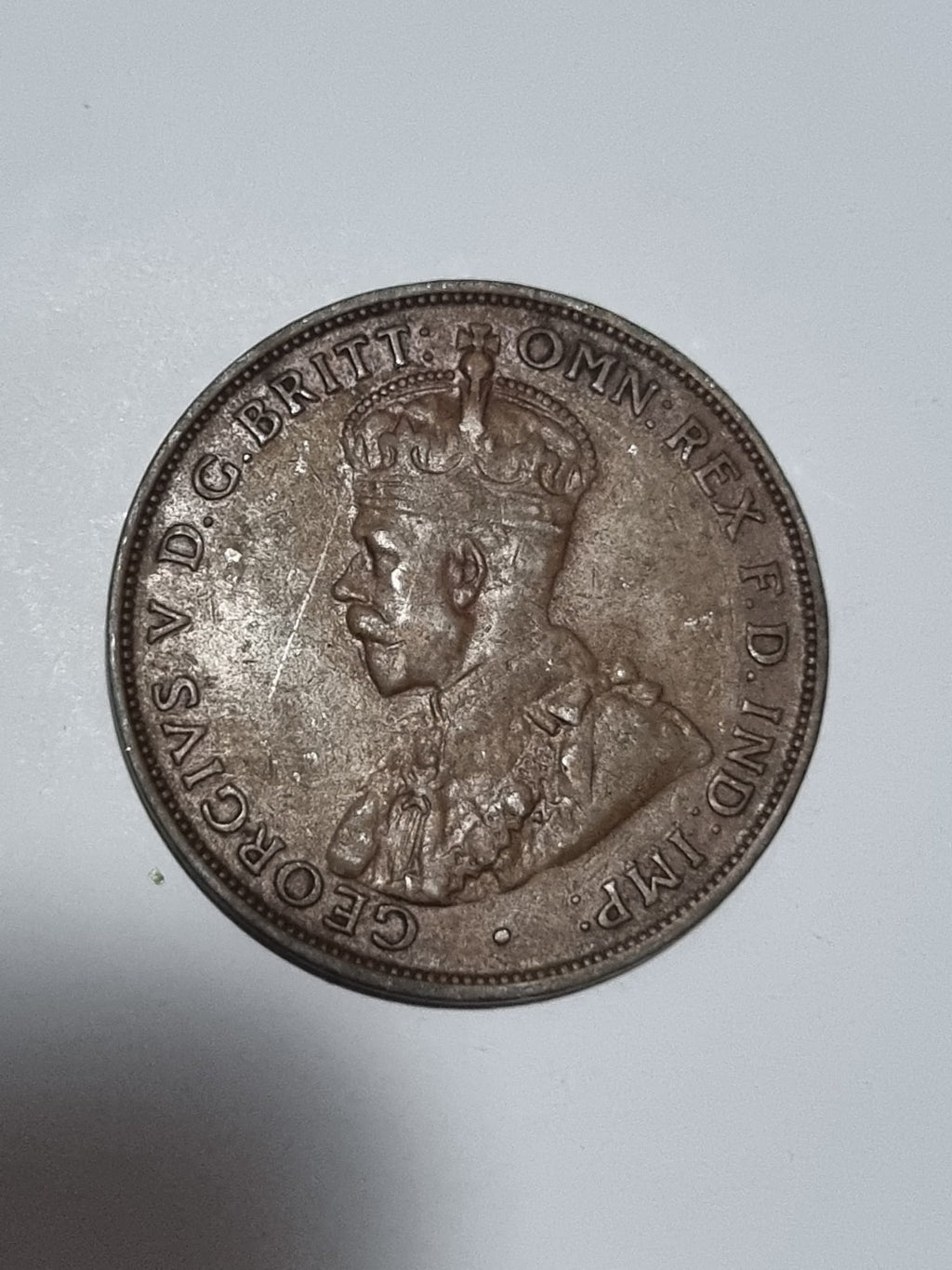 1933 Australian Penny - Melbourne Mint Struck 