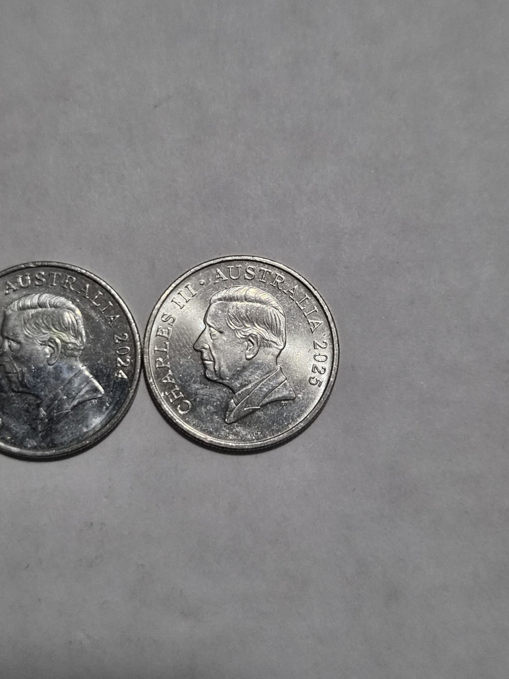 2024 & 2025 5 Cent Coins - Five Cents