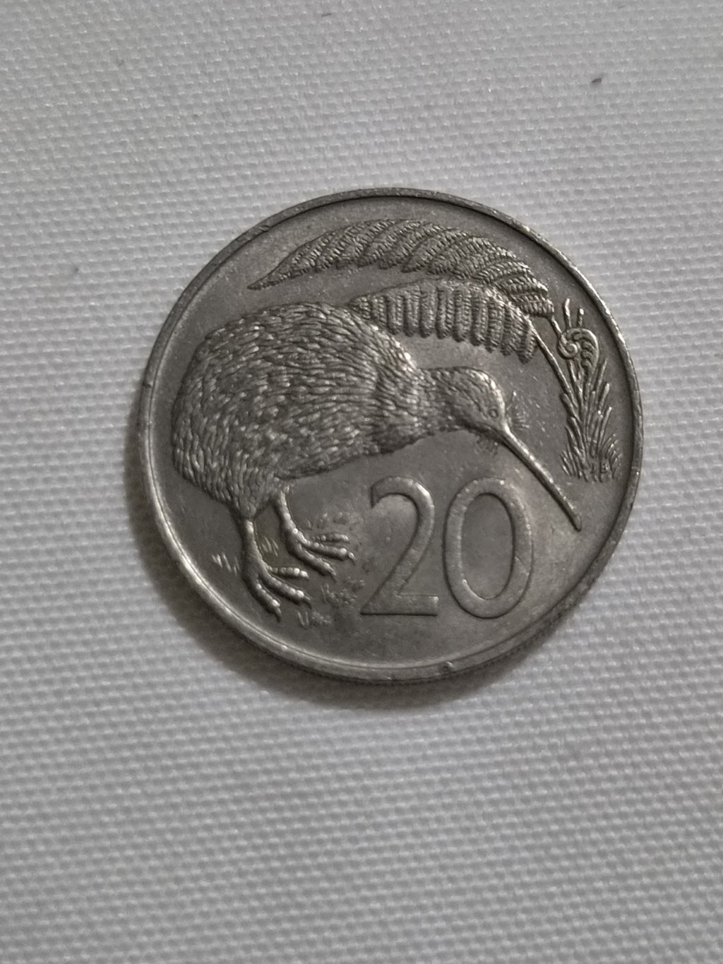 1967 20 Cent New Zealand Coin 