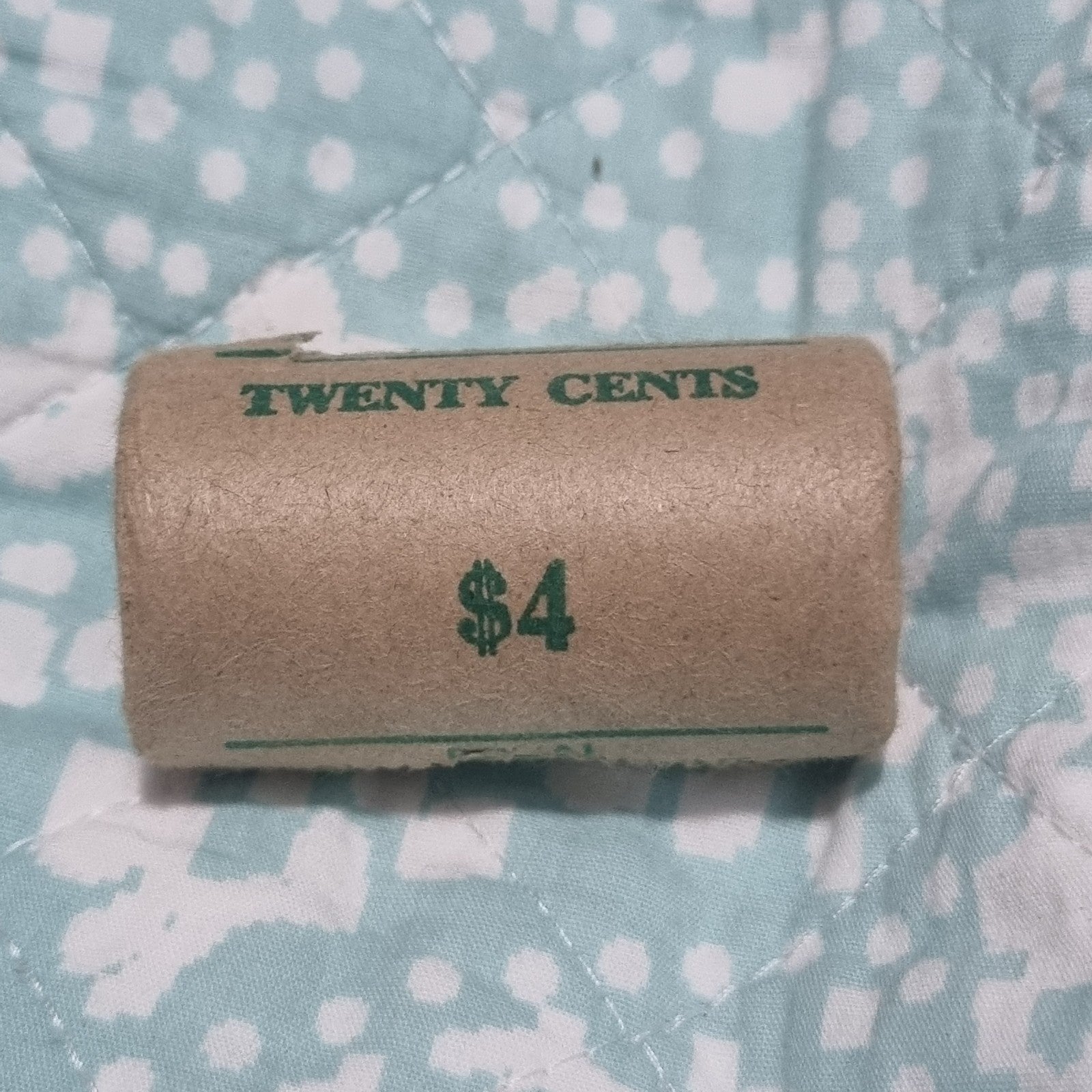 1980 20 Cent Coin RAM Roll  - UNC 