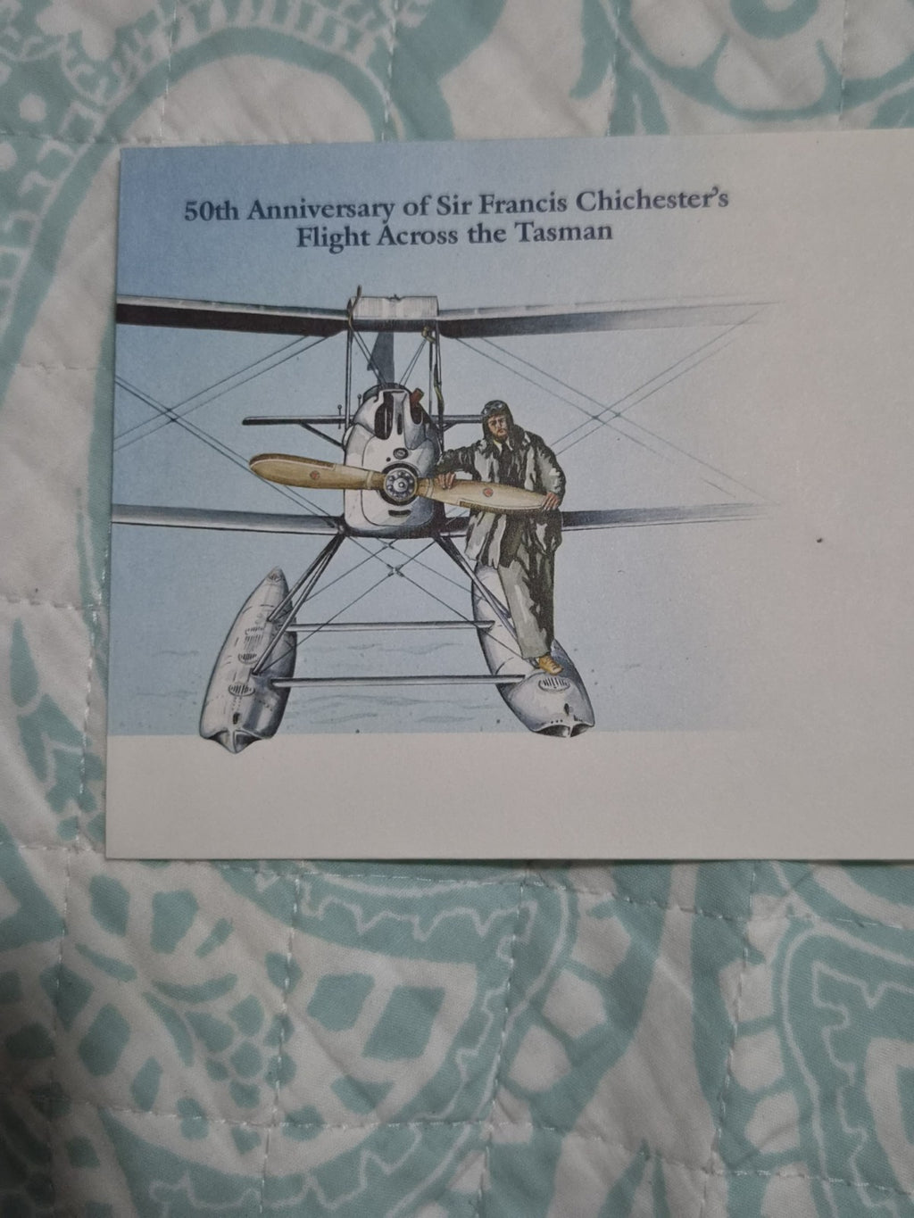 50th Anniversary Of Sir Francis Chichester's Flight Across The Tasman PPE 