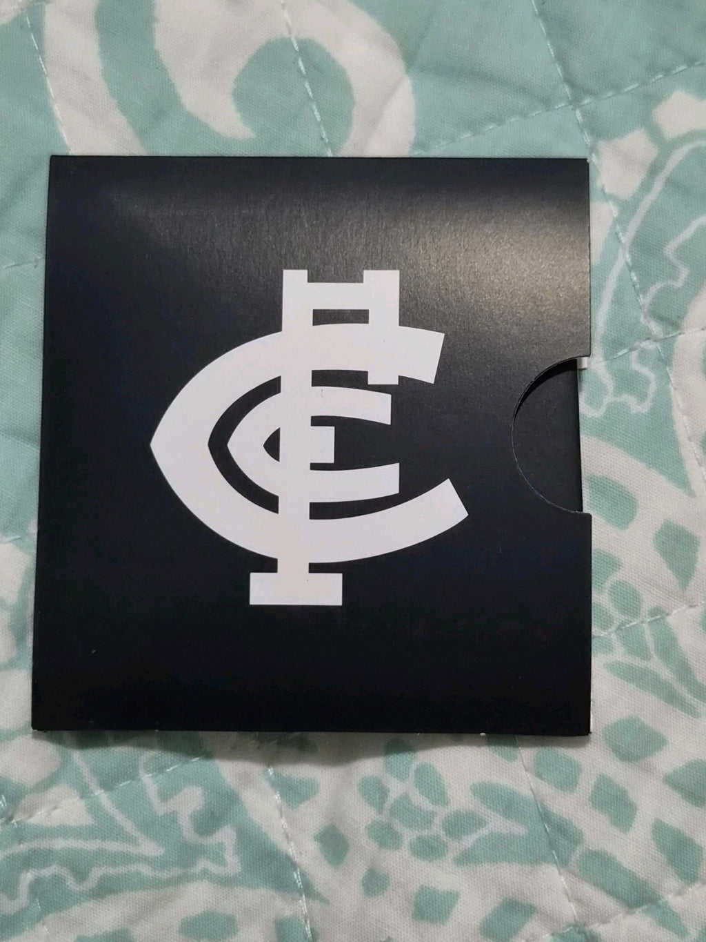 2023 AFL Carlton Football Club  $1 One Dollar Carded Coin 