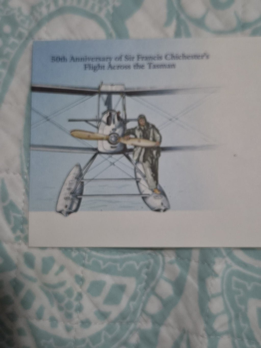 50th Anniversary Of Sir Francis Chichester's Flight Across The Tasman PPE 