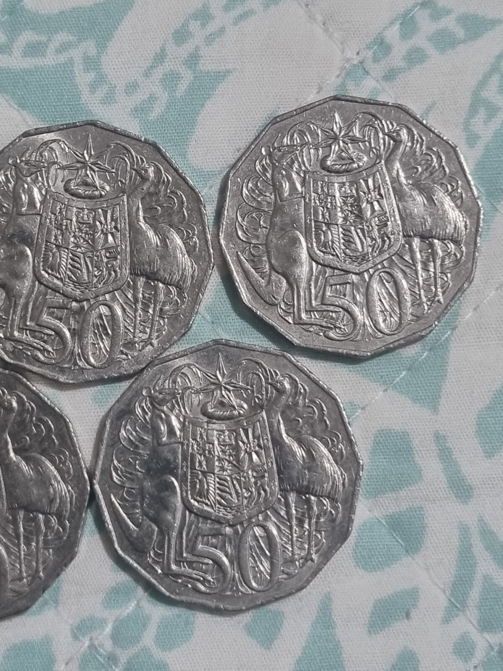 5 x 50 Cent 2016 Changeover Commemorative Coins - Lightly Circulated 