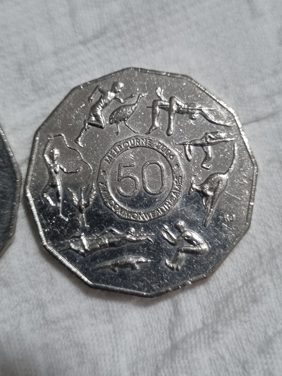 2 x 50 Cent Coins - 2004 & 2005