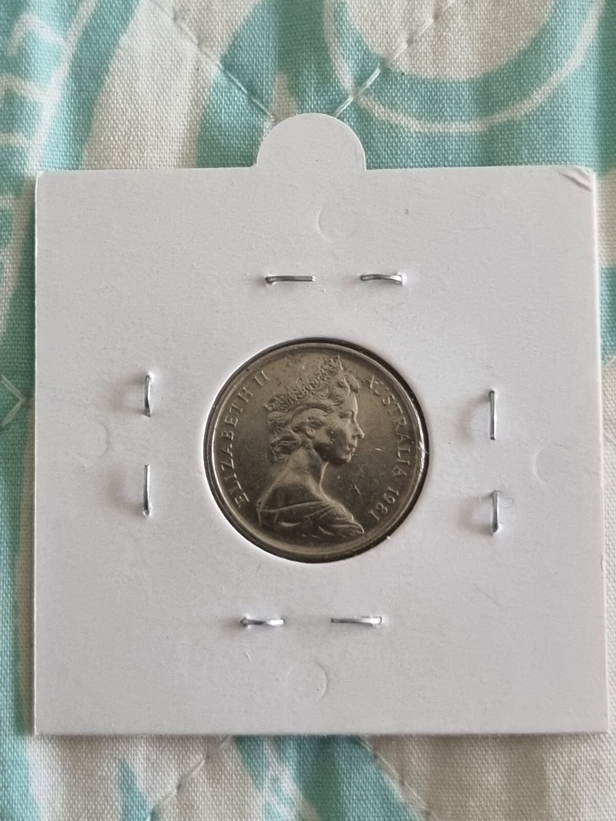 1981 5 CENT COIN SHINY CIRCULATED 