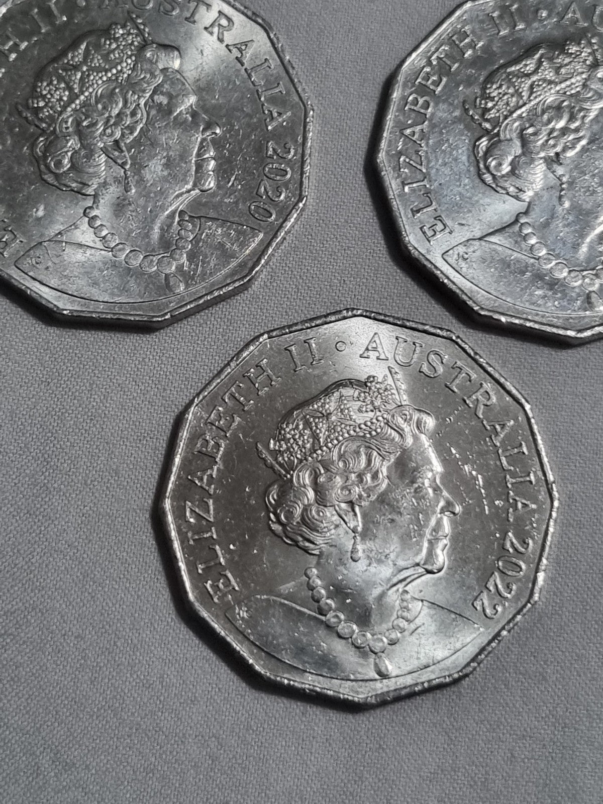 2021 50 CENT COIN - 50c -  LOWER MINTAGE - JC 