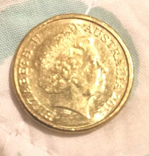 2018 Australian $2 Dollar Coin Commonwealth Games Team Green Gold