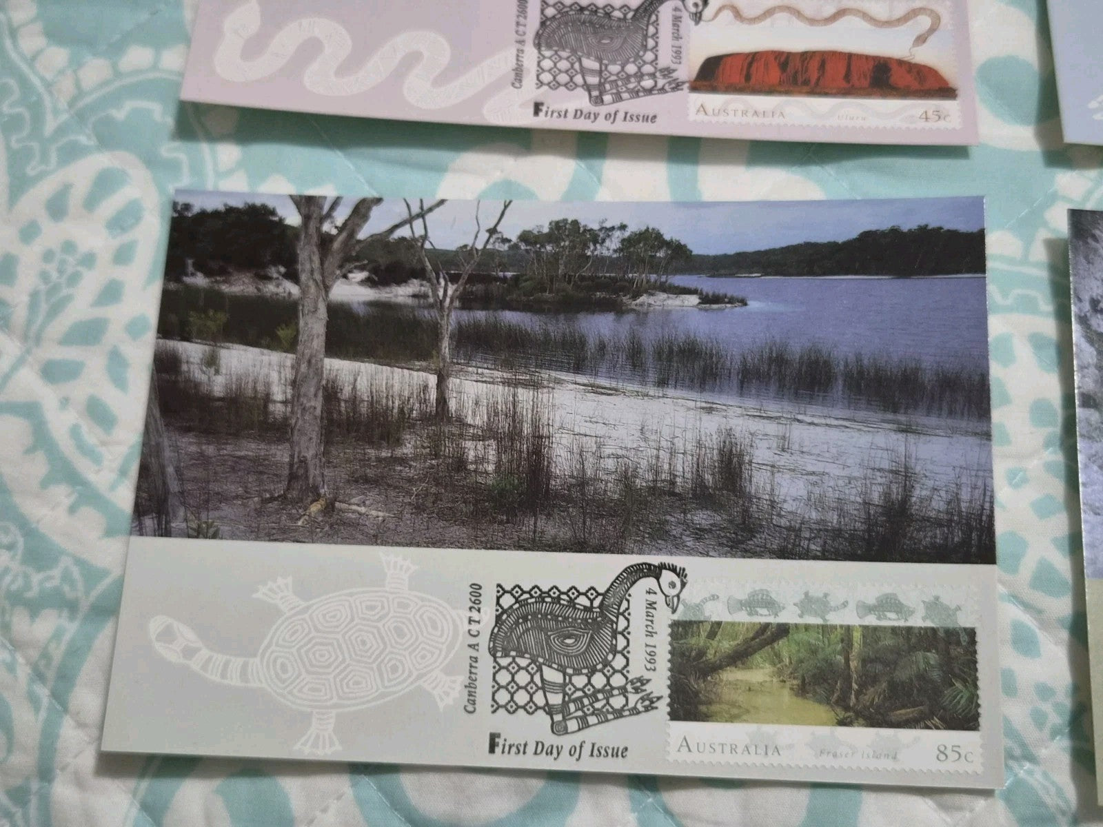 Australia Maximum Maxi Cards - 1993 World Heritage Sites (Set of 4) Pristine 