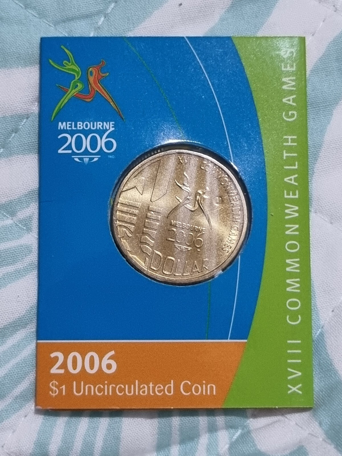 2006 1 Dollar Commonwealth Games Coin Mintmark M