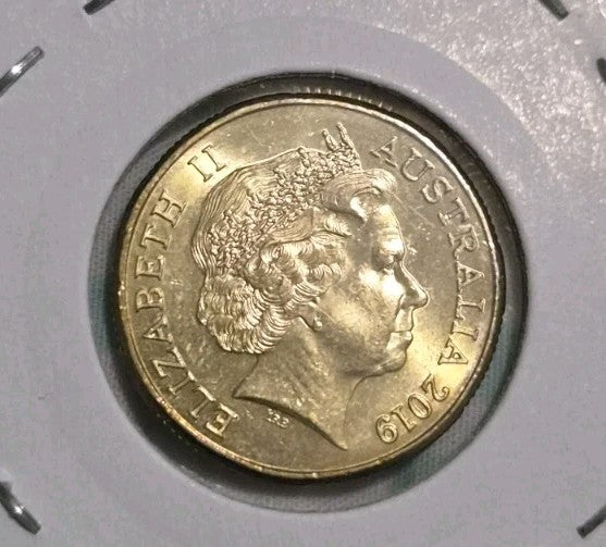 2019 $1 Dollar Australian U PRIVY aUNC - UNC