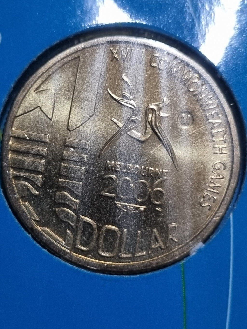 2006 1 Dollar Commonwealth Games Coin Mintmark M