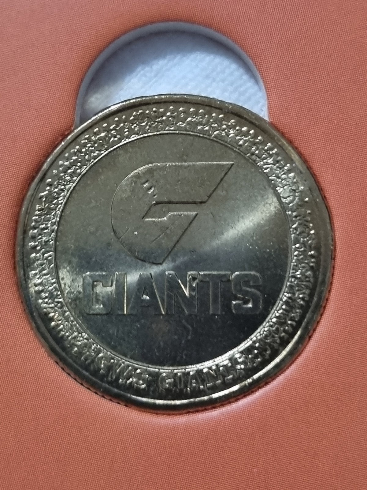 2023 AFL GWS Giants $1 One Dollar Carded Coin
