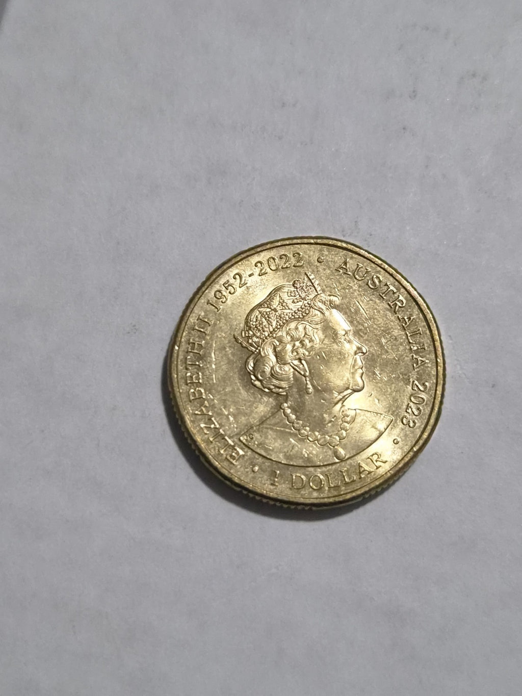 2023 One Dollar Aussie Big Things - Blue Heeler Dog $1 Coin Lightly Circulated