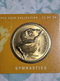 Sydney Olympics 2000 Gymnastics $5 DOLLAR UNC Five Dollars