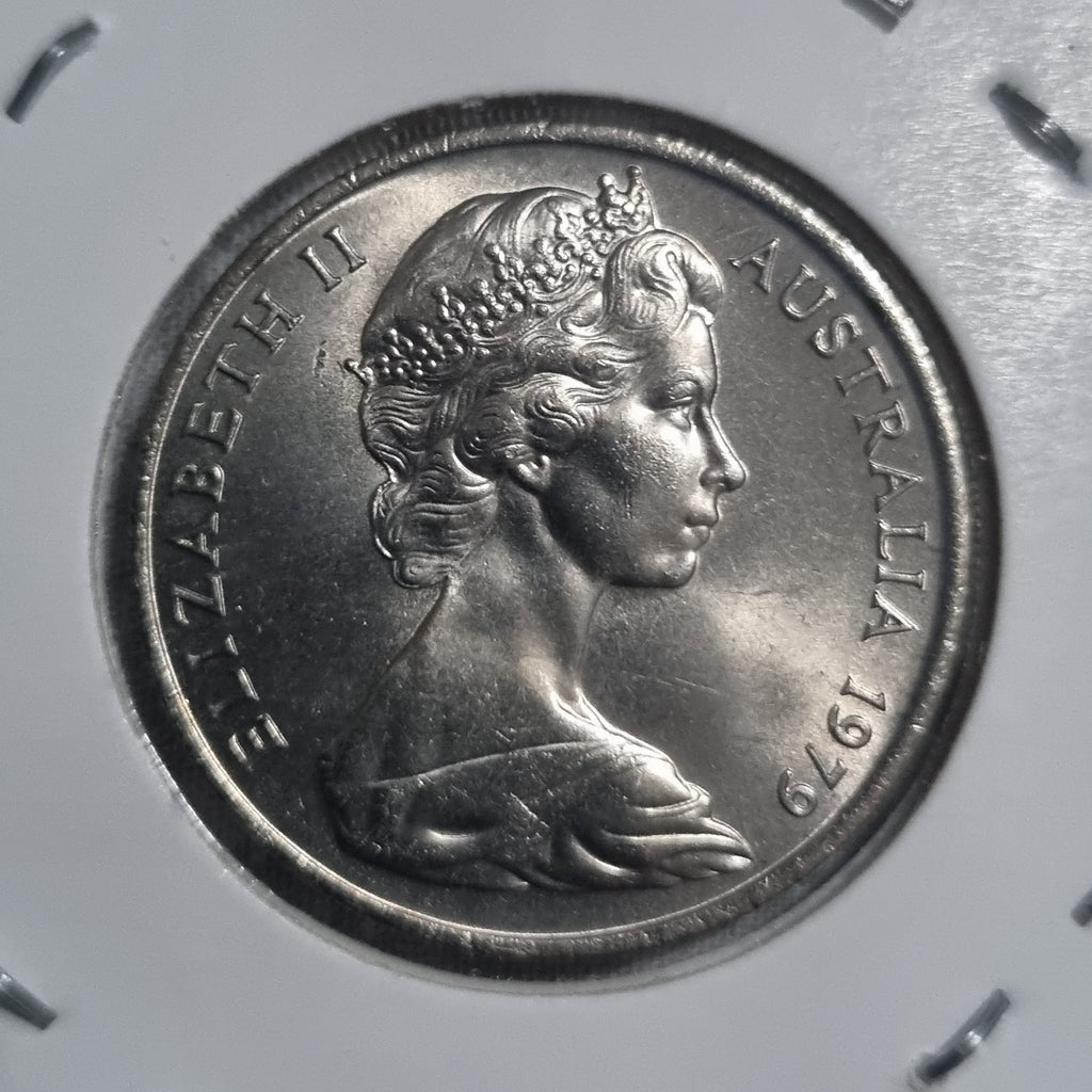 1979 20 Cent in 2x2 Holder Uncirculated 