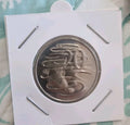 1981 UNC 20 Cent From Roll in 2x2 Holder 