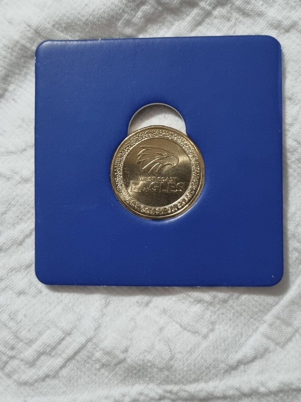 2023 AFL West Coast Eagles $1 One Dollar Carded Coin