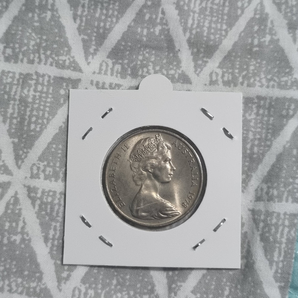 1978  Twenty Cent Coin Uncirculated -  20 Cents With Toning
