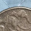 2010 Error $1 CUD One Dollar MOR MOB OF ROOS - Rabbit Ears