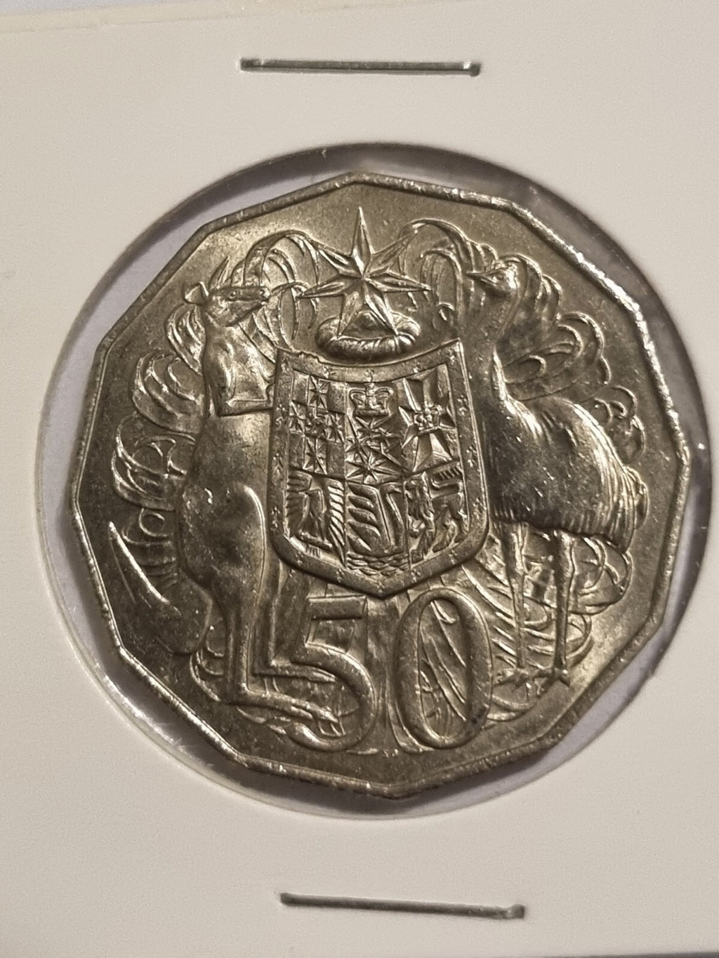 1983 50 Cent Coin – Coat of Arms – Lightly Circulated