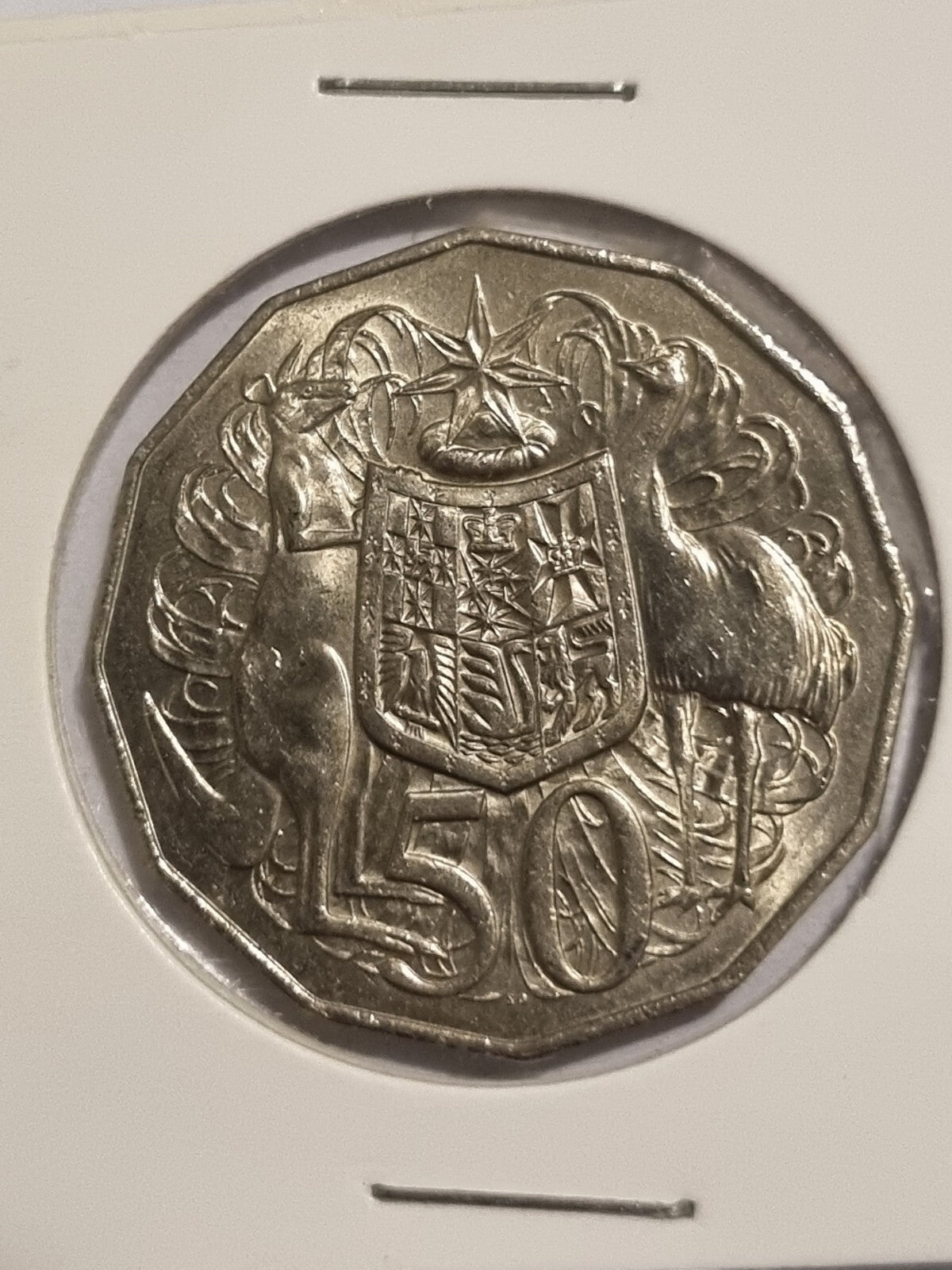 1983 50 Cent Coin – Coat of Arms – Lightly Circulated