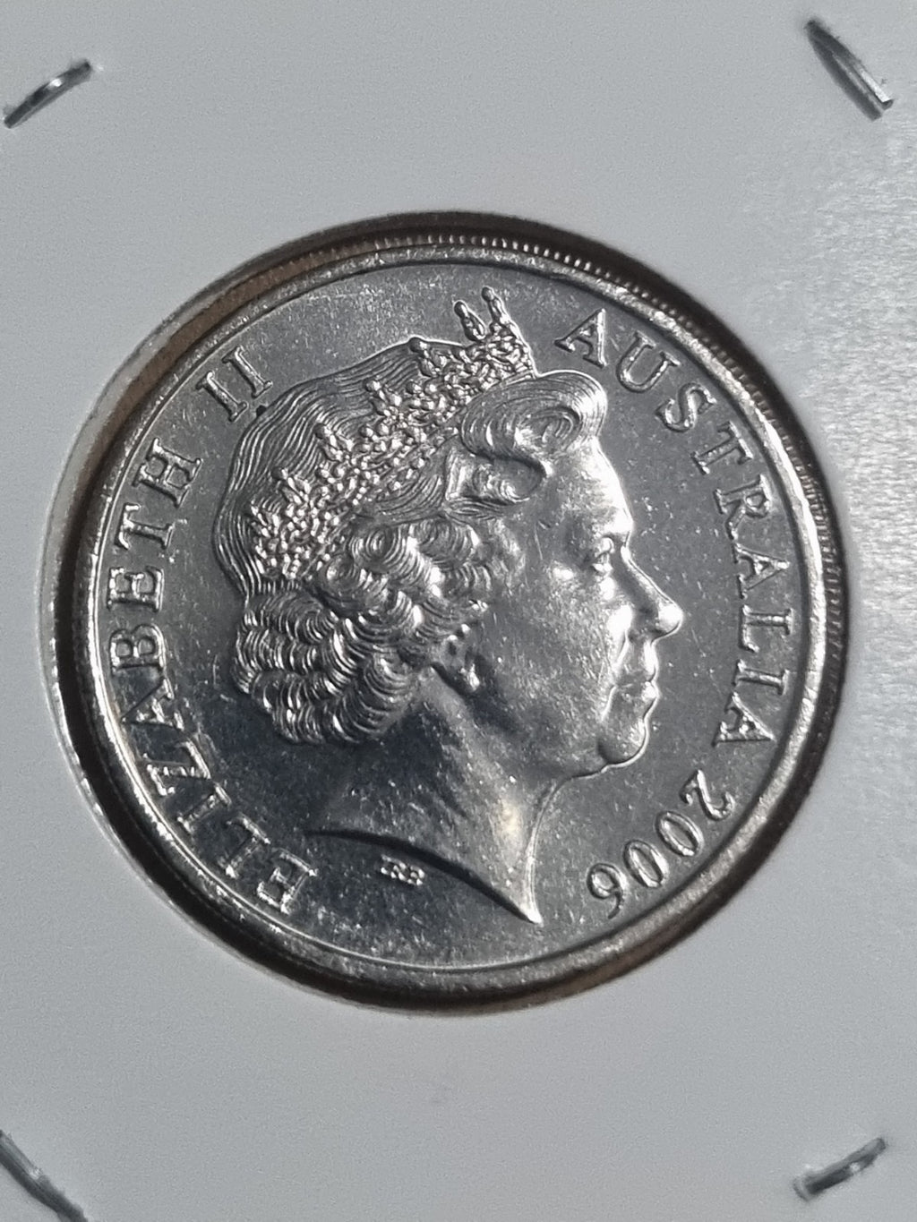 2006 UNC 20 Cent Australian Platypus Coin in 2x2
