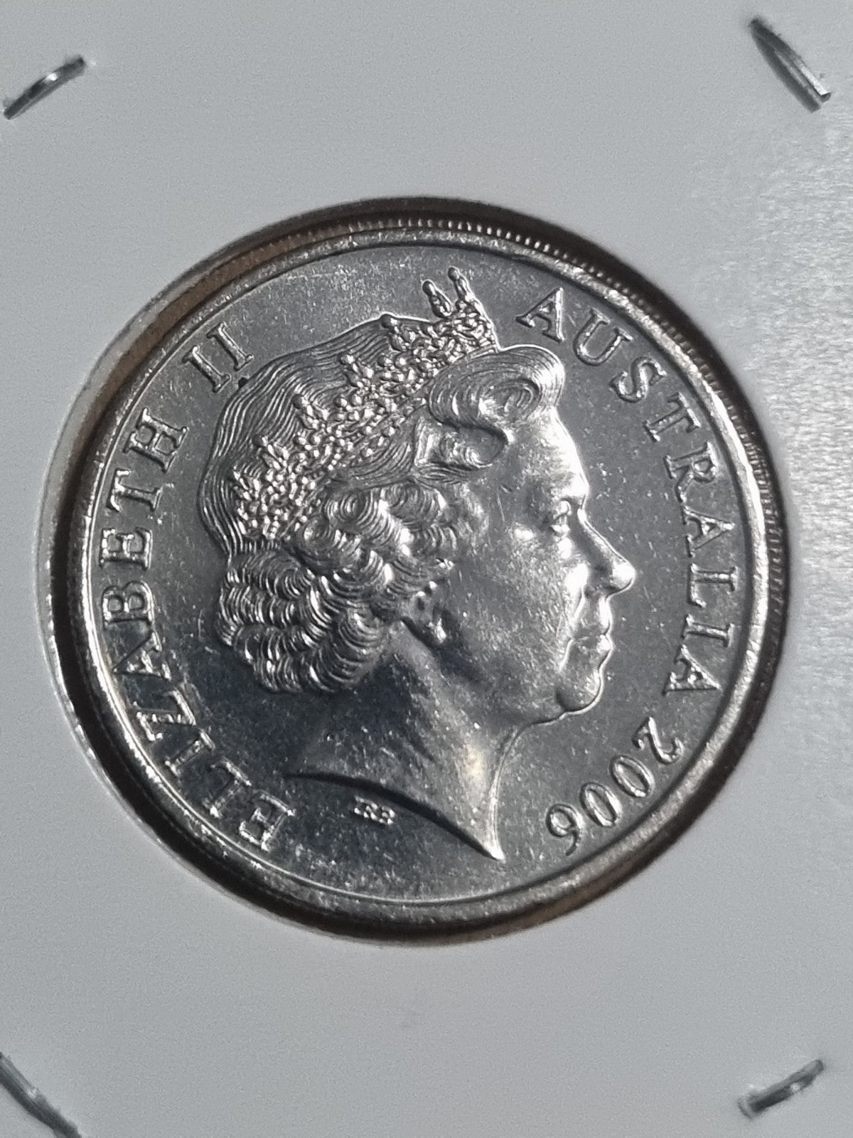 2006 UNC 20 Cent Australian Platypus Coin in 2x2