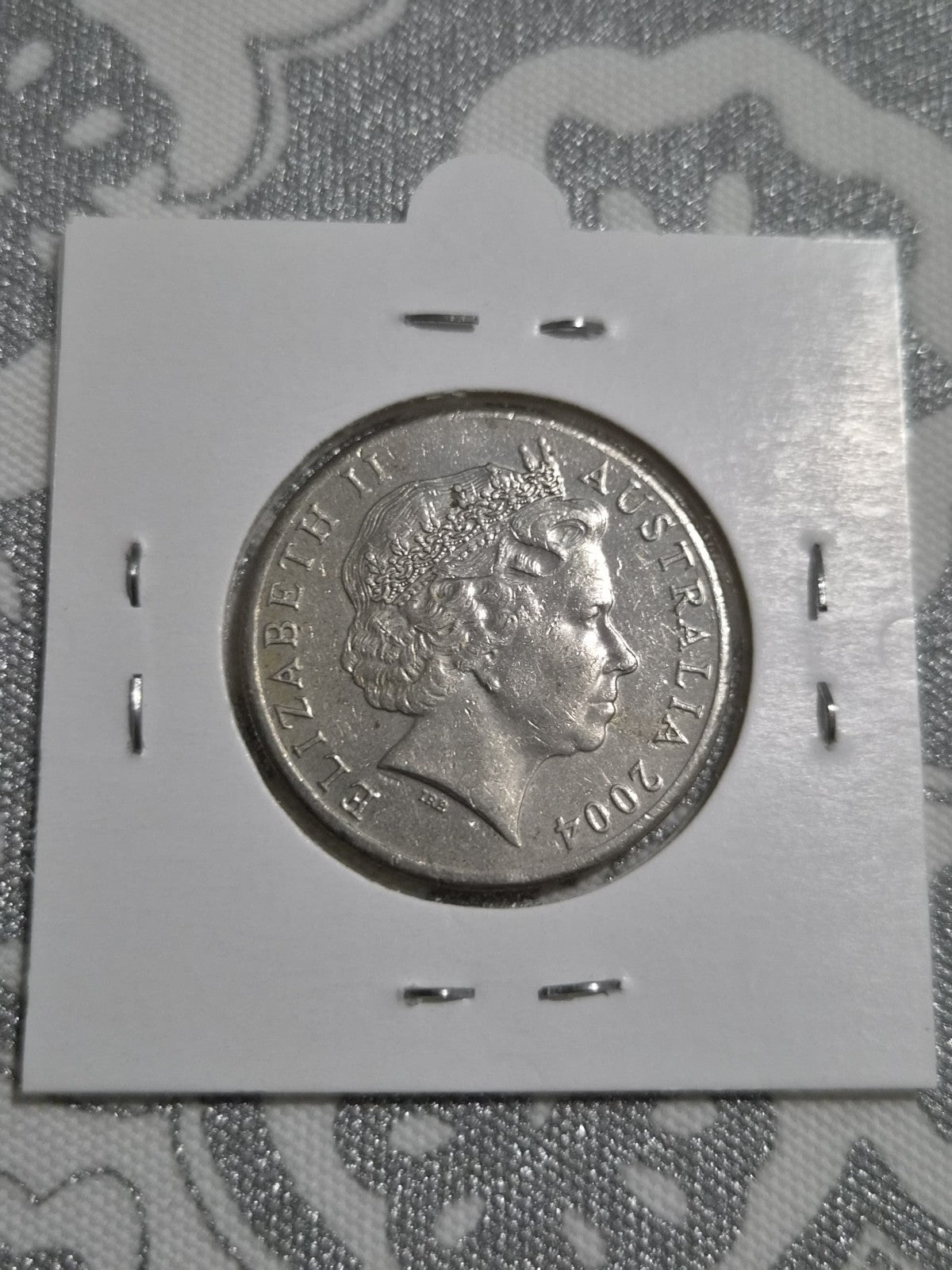 2004 20 Cent Coin -  Circulated in a 2x2 holder 