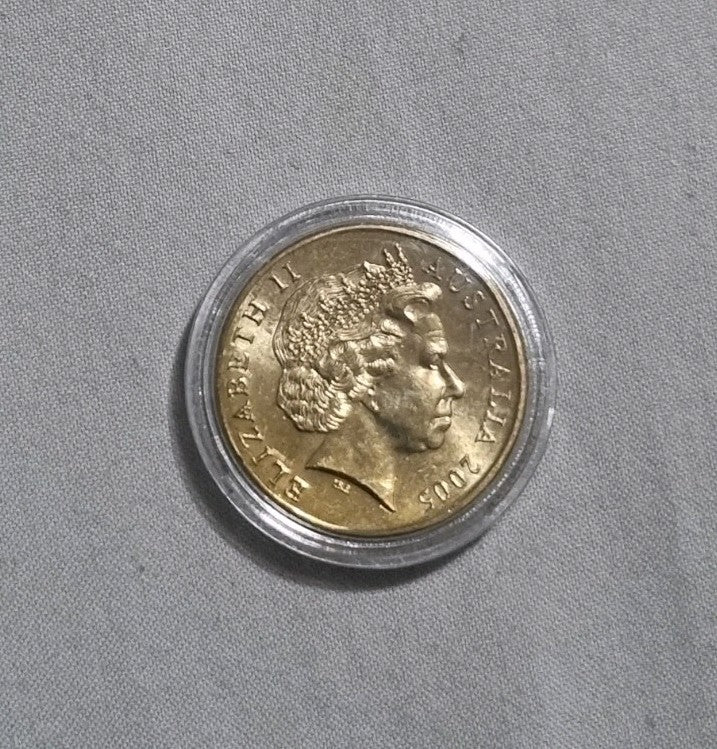 2005 Australian UNC $1 coin World War 1939-1945 Peace