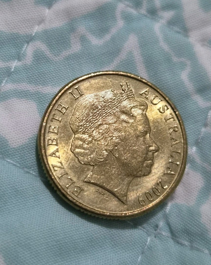 2009 $1 One Dollar Coin - Centenary Of Age Pension - Circulated 