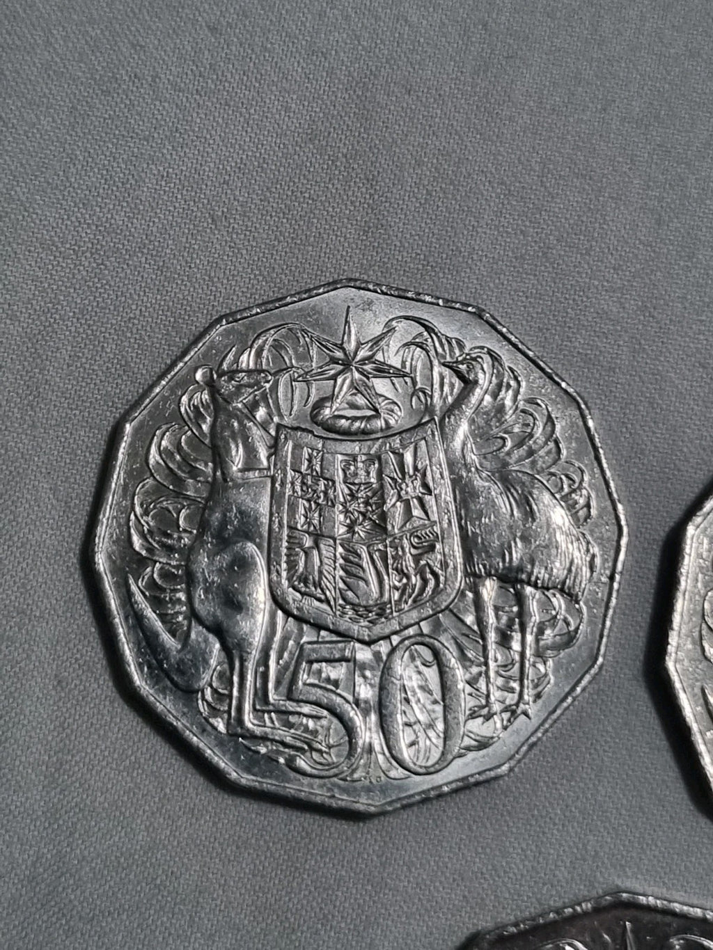 2021 50 CENT COIN - 50c -  LOWER MINTAGE - JC 